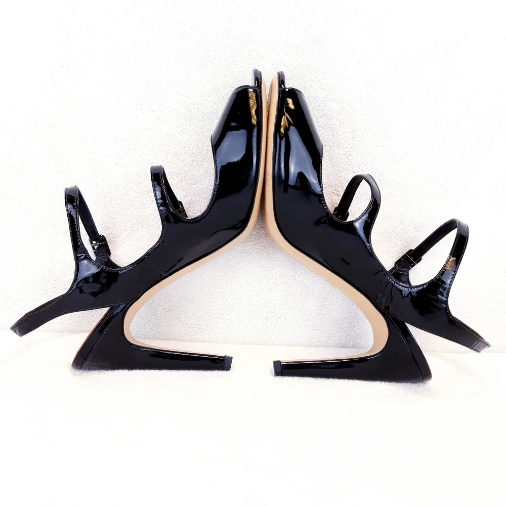 VIA SPIGA ROSEANNE PEEP TOE PUMPS - Picture 13 of 16